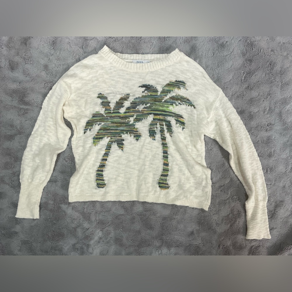 4/$25 Ricki’s Palm Tree Sweater